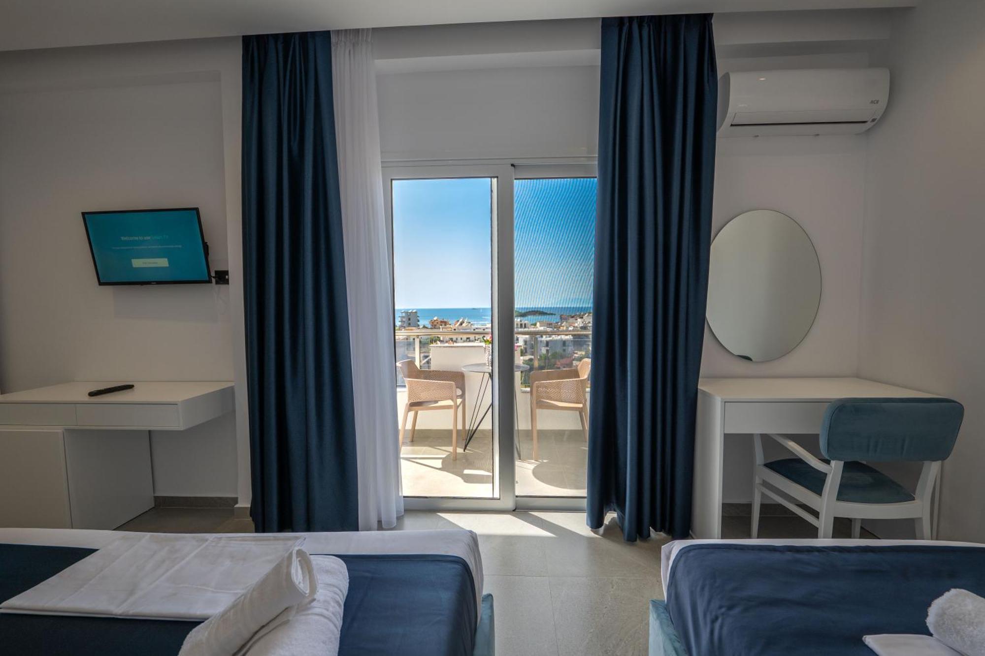 Hotel Vila Melina Ksamil Esterno foto