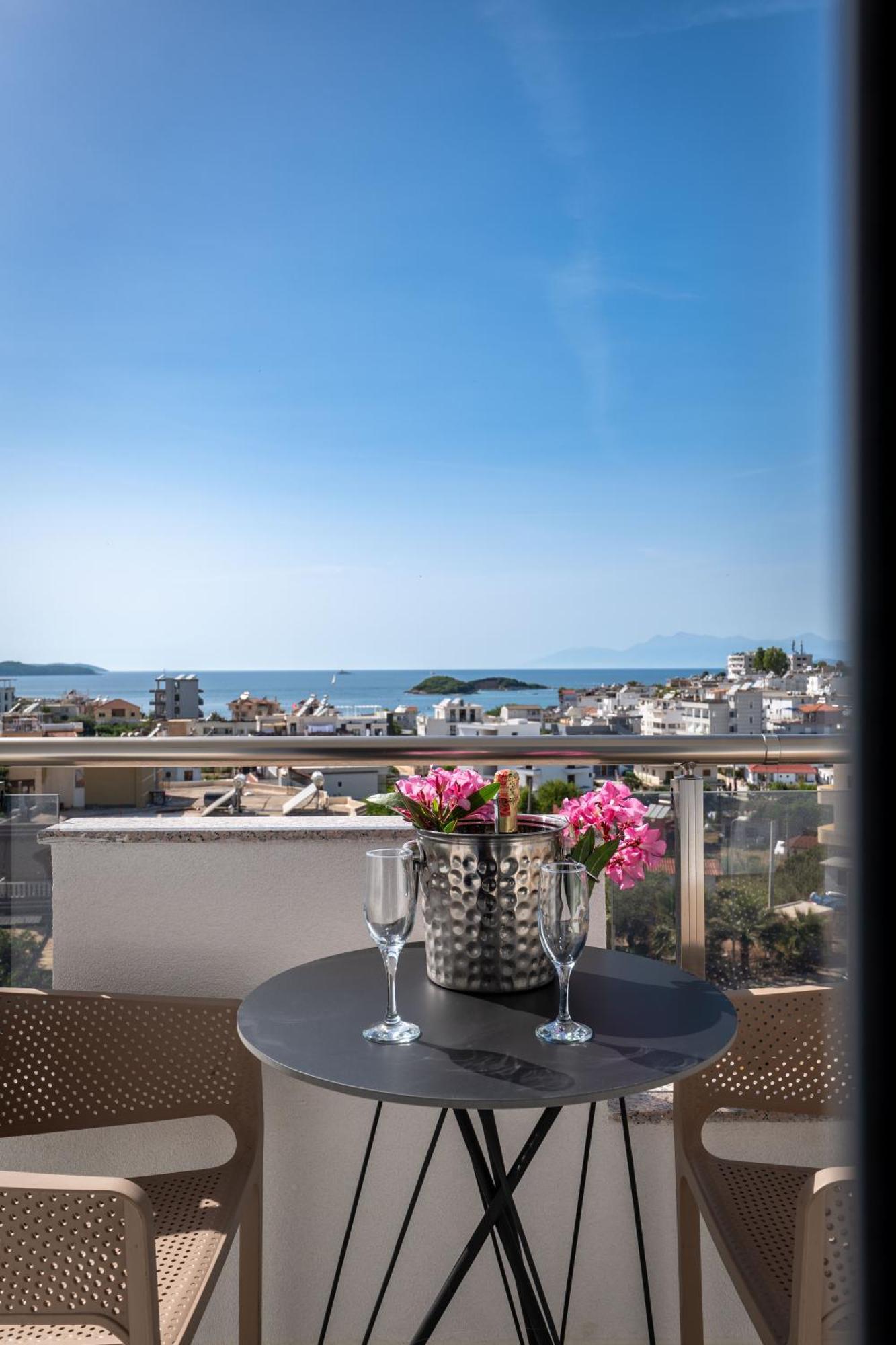 Hotel Vila Melina Ksamil Esterno foto